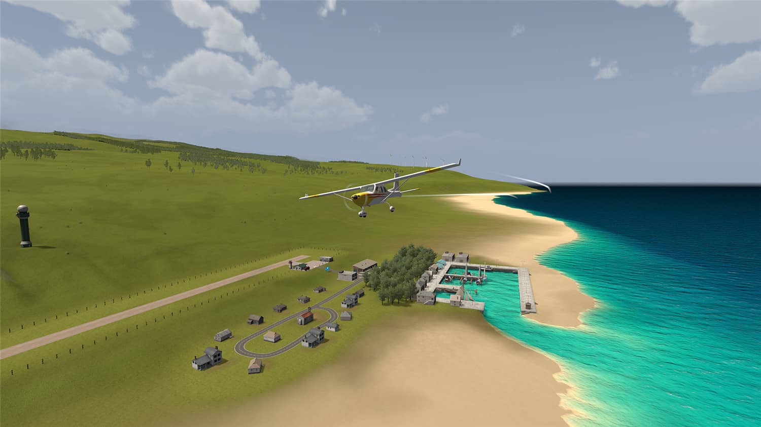 《海岸线飞行模拟器/Coastline Flight Simulator》免安装中文版|迅雷百度云下载