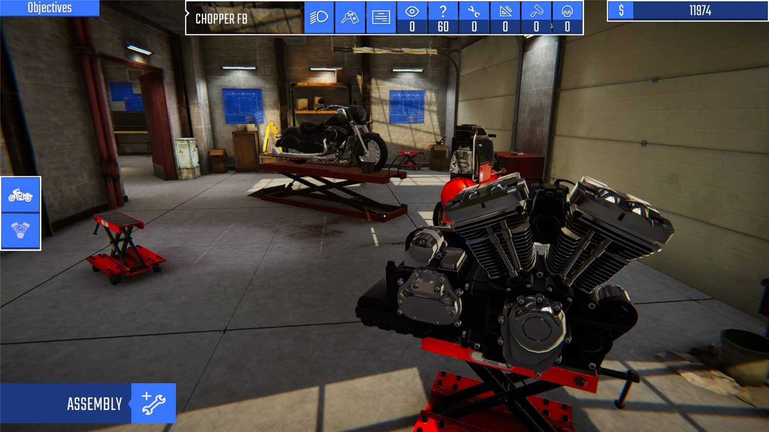 《摩托工坊：机修模拟器/Biker Garage: Mechanic Simulator》免安装中文版|迅雷百度云下载