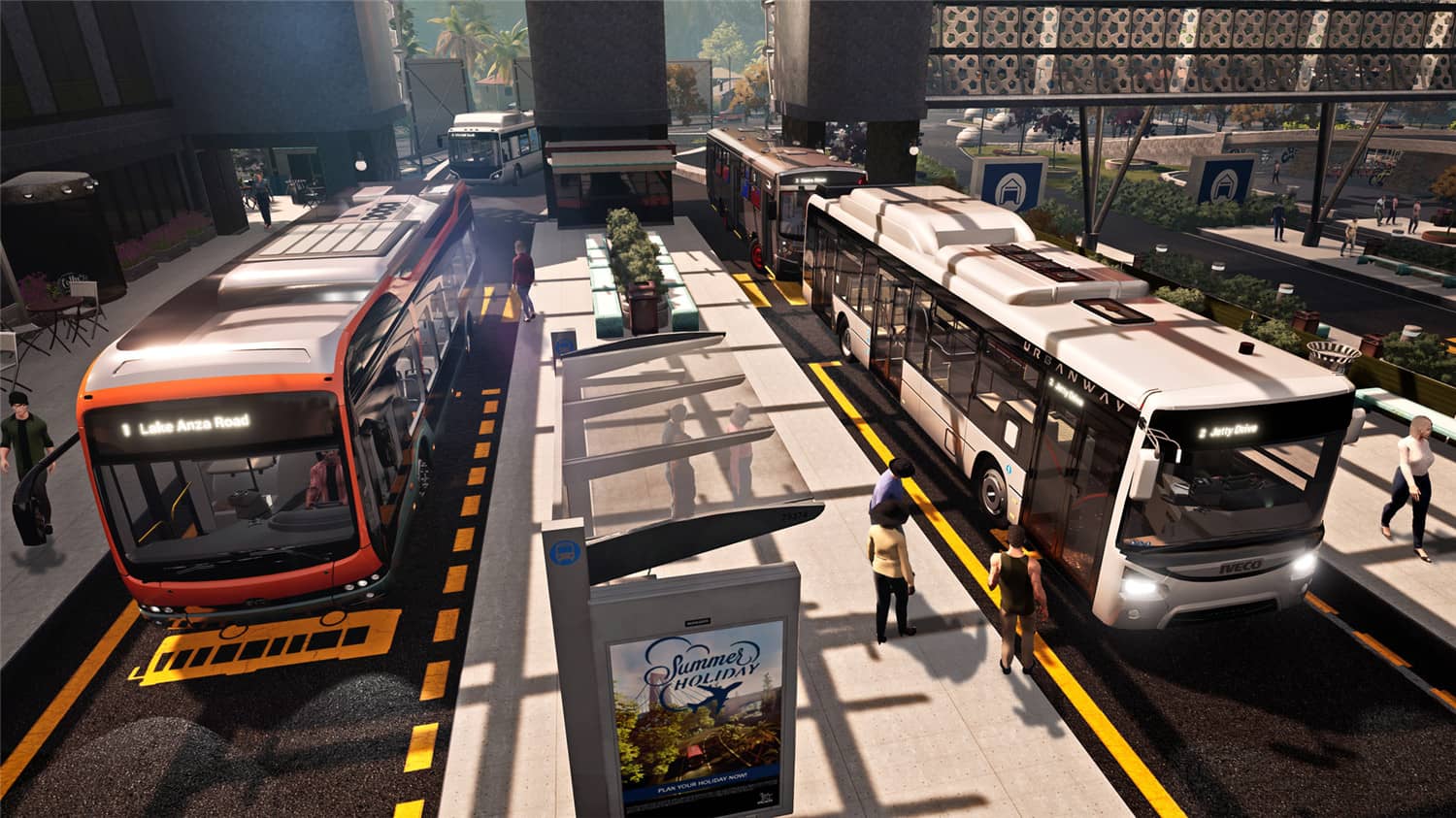 《巴士模拟21/Bus Simulator 21 Next Stop/支持网络联机》免安装中文版|迅雷百度云下载