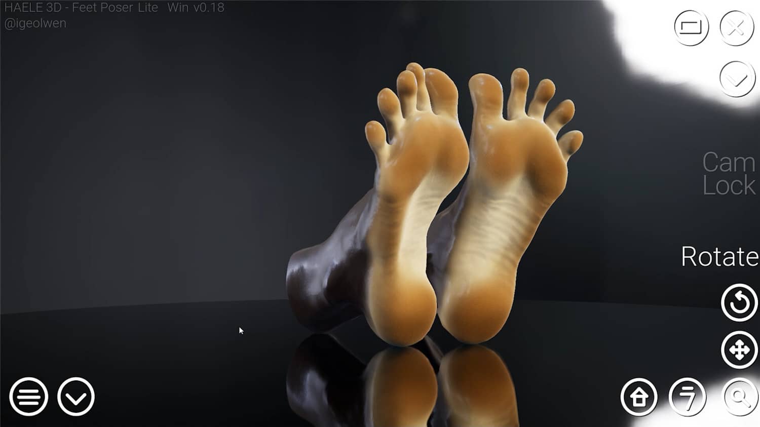 足部造型模拟器/HAELE 3D - Feet Poser Lite